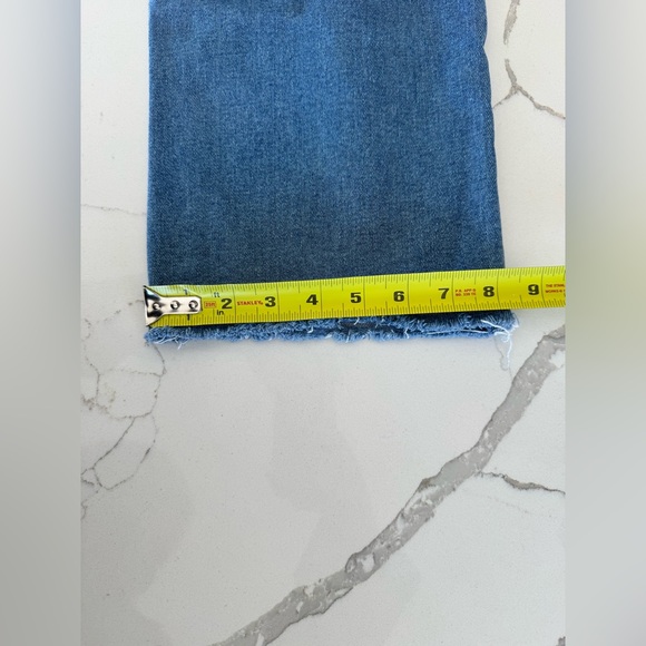 MOTHER The Mid Rose Rambler Zip Ankle Fray - Picture 5 of 9